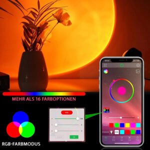Adjustable RGB Table Lamp