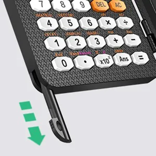 Scientific Calculator with Erasable LCD Writing Tablet