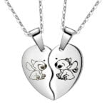 Couple Heart Necklaces