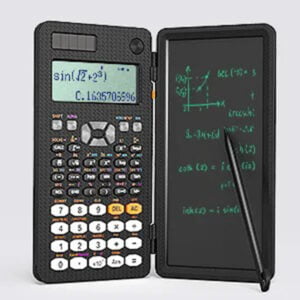 Scientific Calculator with Erasable LCD Writing Tablet
