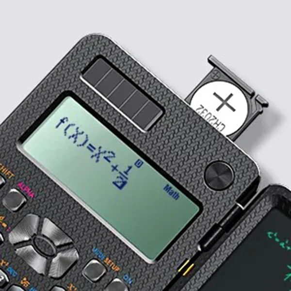Scientific Calculator with Erasable LCD Writing Tablet