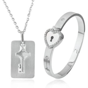 Love Heart Lock Armband