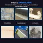 wasserfester Dichtstoff, transparenter Kleber