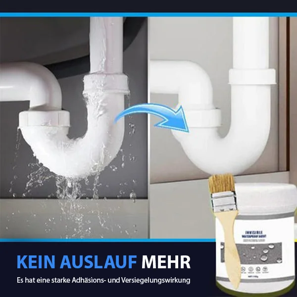 wasserfester Dichtstoff, transparenter Kleber