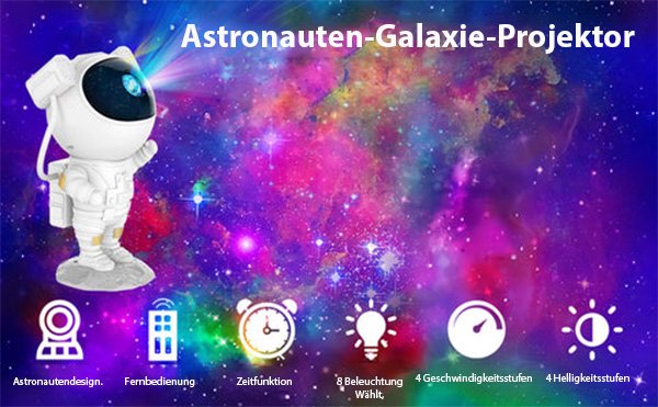 Astronaut Galaxy Projector