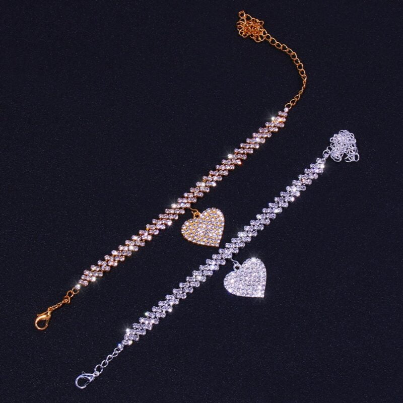 Jewelled Pendant Anklet Ankle Chain