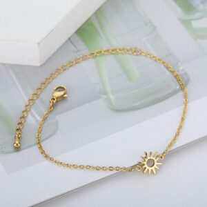 Sunflower Anklet Foot Jewelry
