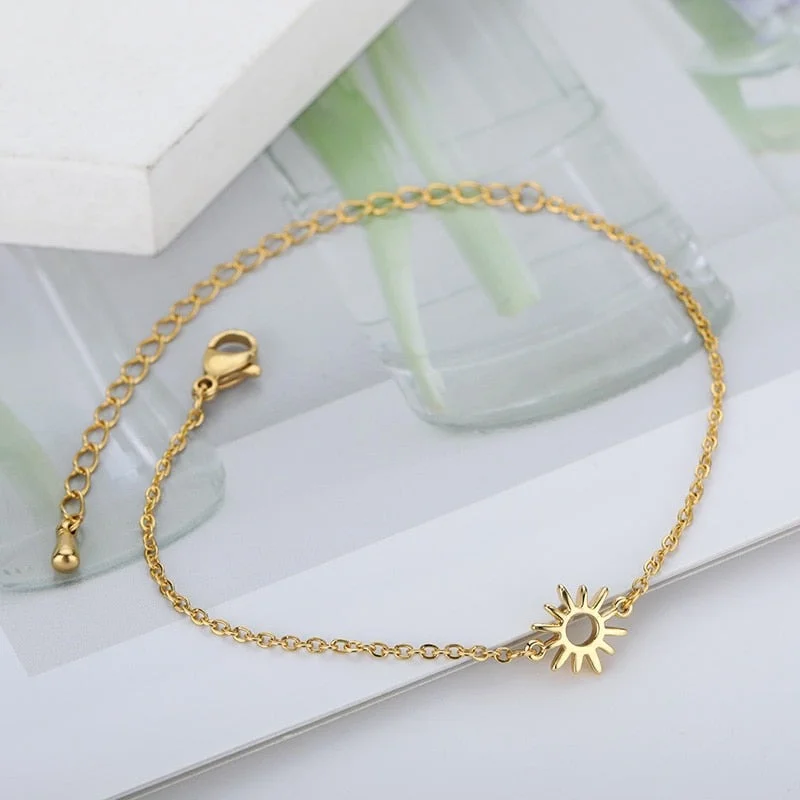 Sunflower Anklet Foot Jewelry
