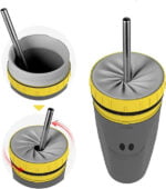 Capless Rotating Water Cup