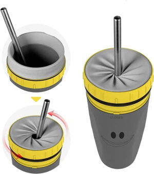 Capless Rotating Water Cup