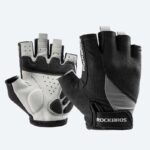 FreiRadSkin-Fingerless Cycling Gloves Black