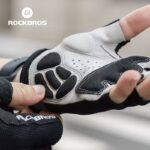 FreiRadSkin-Fingerless Cycling Gloves white1 FreiRadSkin Fingerless Cycling Gloves white1