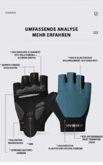 HandBreeze Breathable Fingerless Cycling Gloves analysis