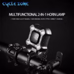 HydraLuxe Rechargeable Electronic Bicycle Bell