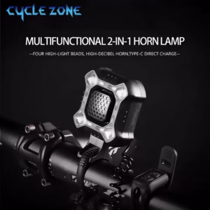 HydraLuxe Rechargeable Electronic Bicycle Bell