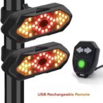 SicherStrahl Intelligentes Kabelloses Fahrrad Rücklicht