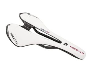 VelociCarbon White saddle