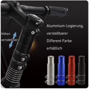 MontRiser Verstellbarer Fahrrad-Gabelverlängerer